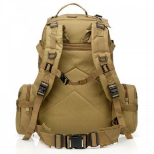Рюкзак со съемными подсумками 50L Molle Assault Tactical Light Version 55x35x25cm, койот (051T)